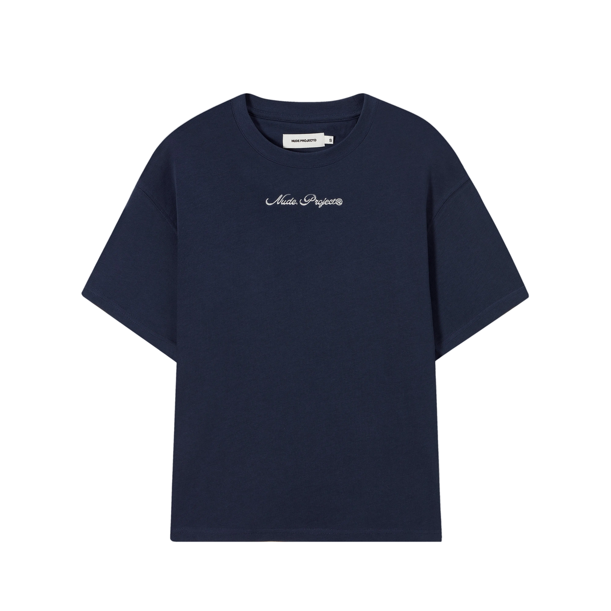 Nude Project Peach Shirt navy blue