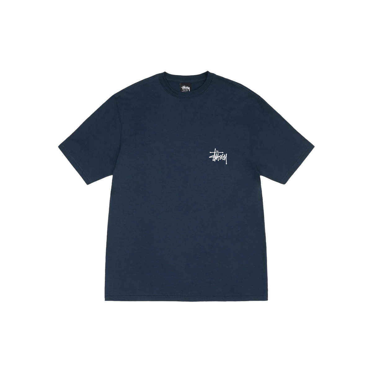 Stüssy basic T-shirt navy blue