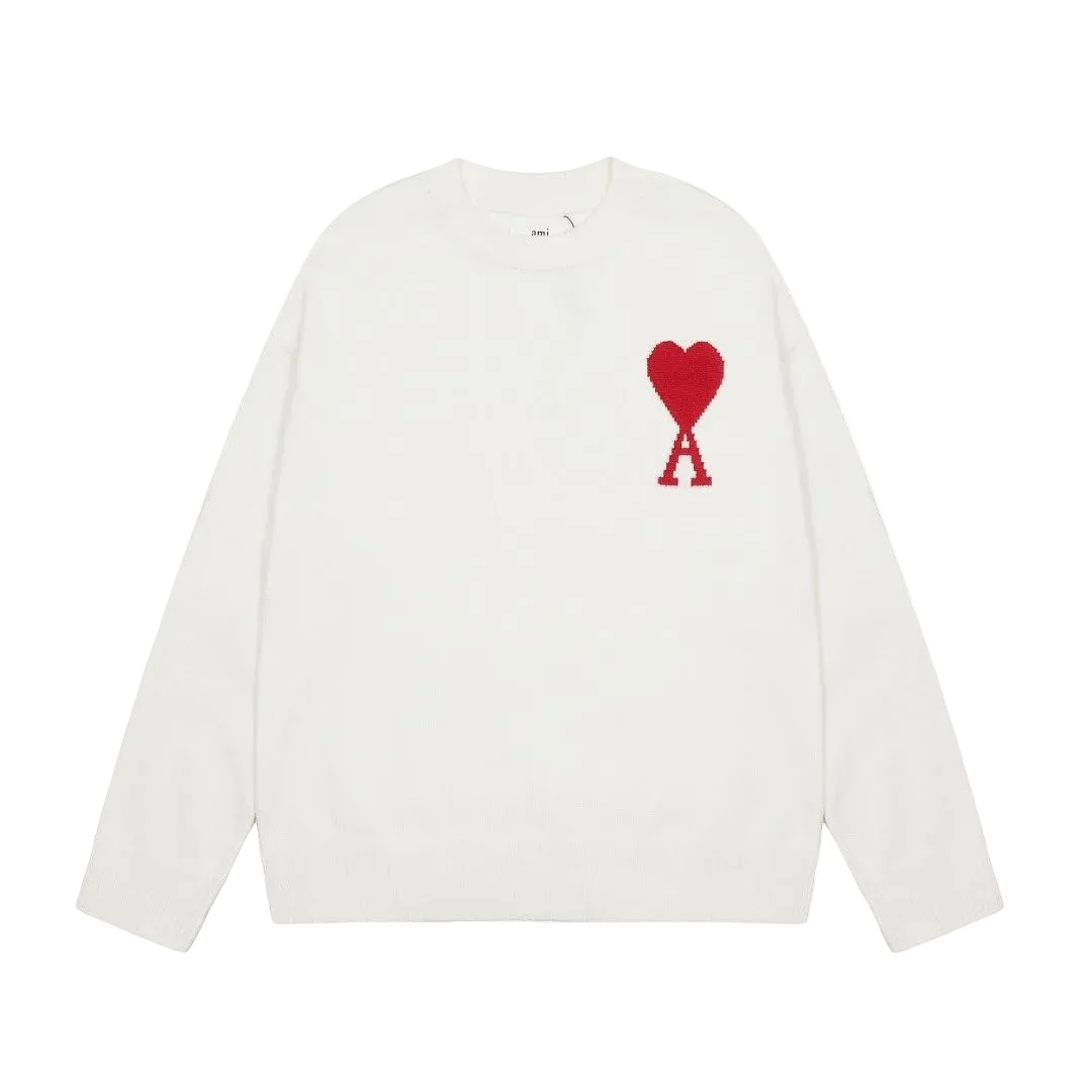 Ami sweater white