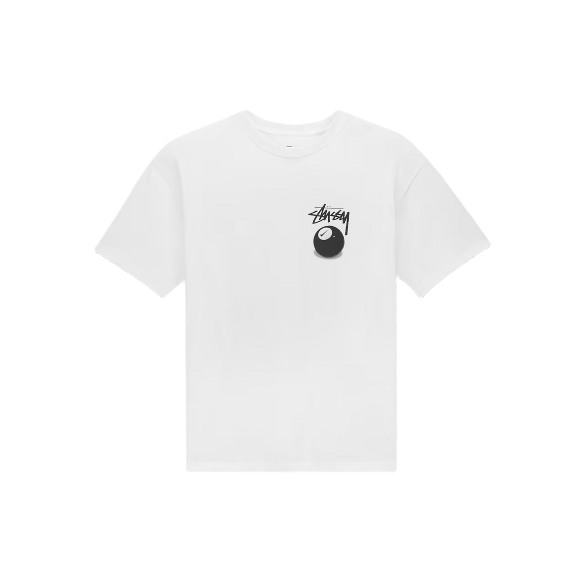 Stüssy x Nike 8 ball T-Shirt white