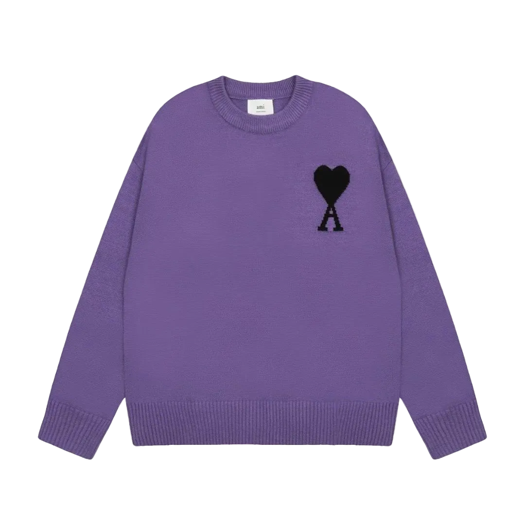 Ami sweater purple