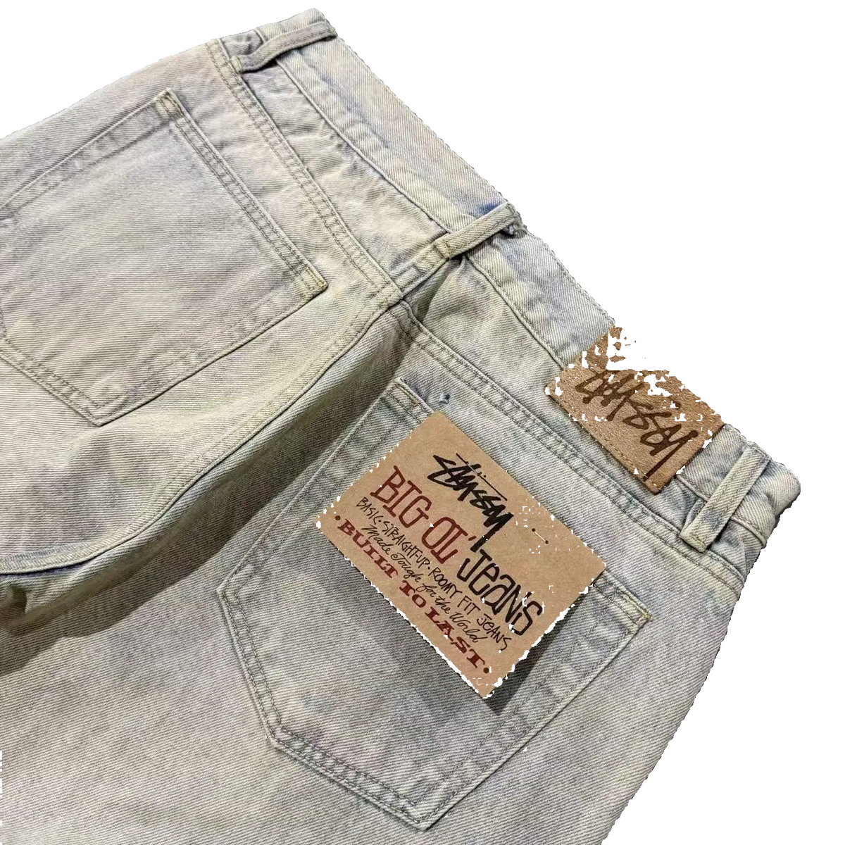 Stüssy Big Ol' Denim Jeans sand wash