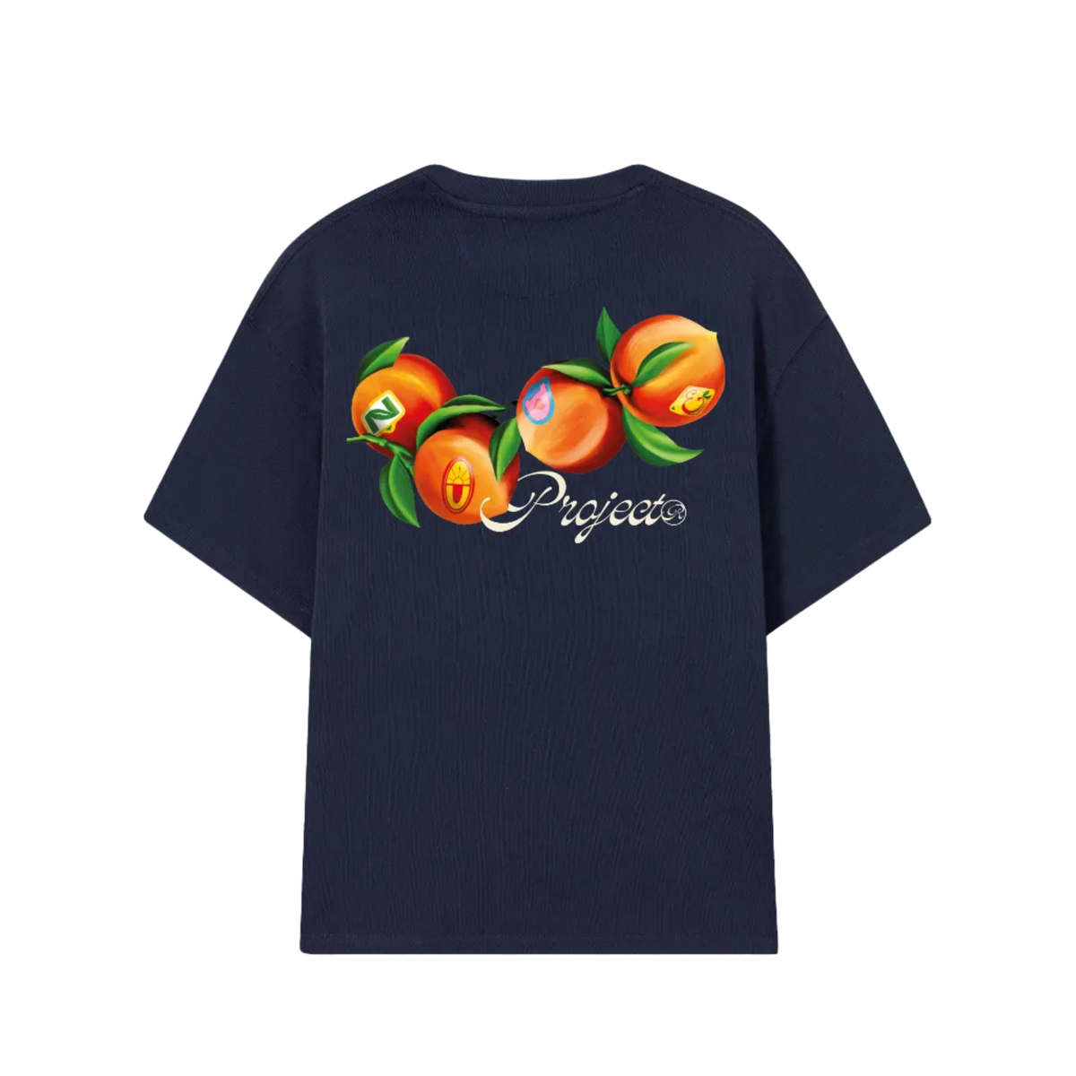 Nude Project Peach Shirt navy blue