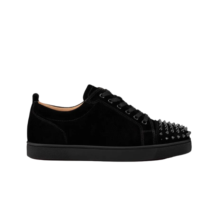 Christian Louboutin Louis Junior Spikes black