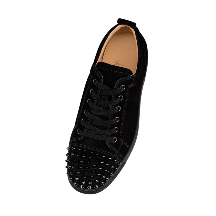 Christian Louboutin Louis Junior Spikes black
