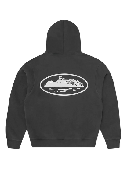Corteiz Zip-up Hoodie Black