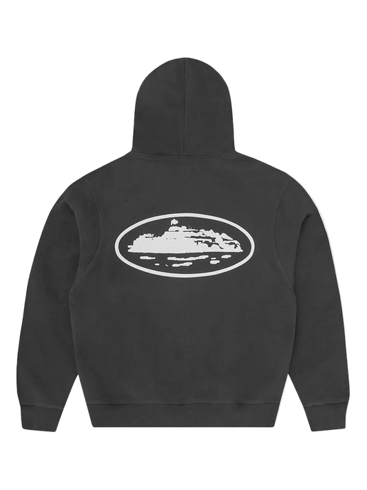 Corteiz Zip-up Hoodie Black
