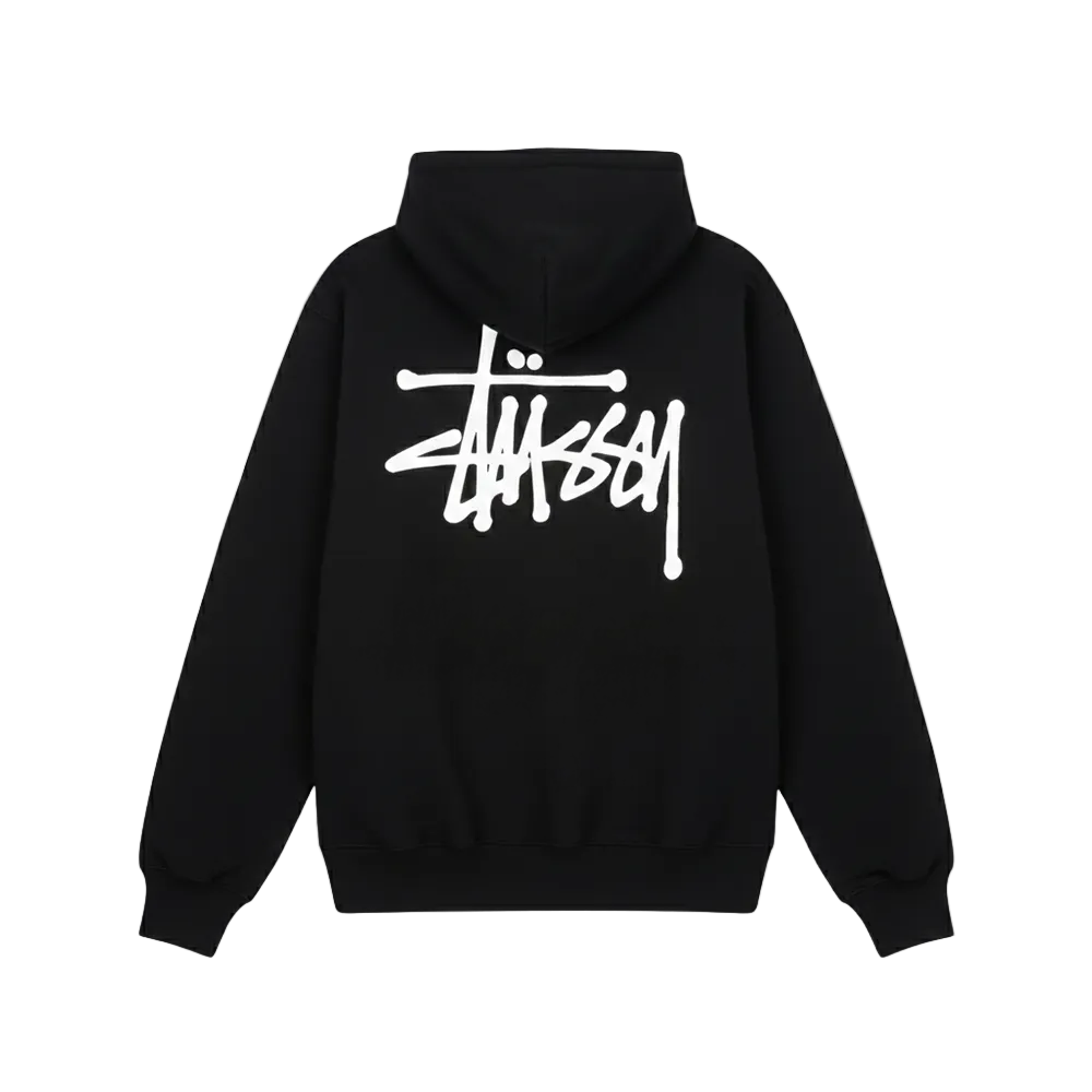 Stüssy basic hoodie black