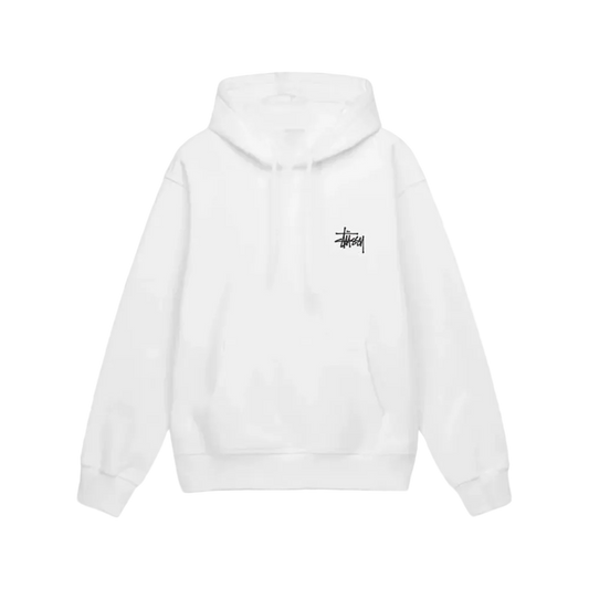 Stüssy basic hoodie white