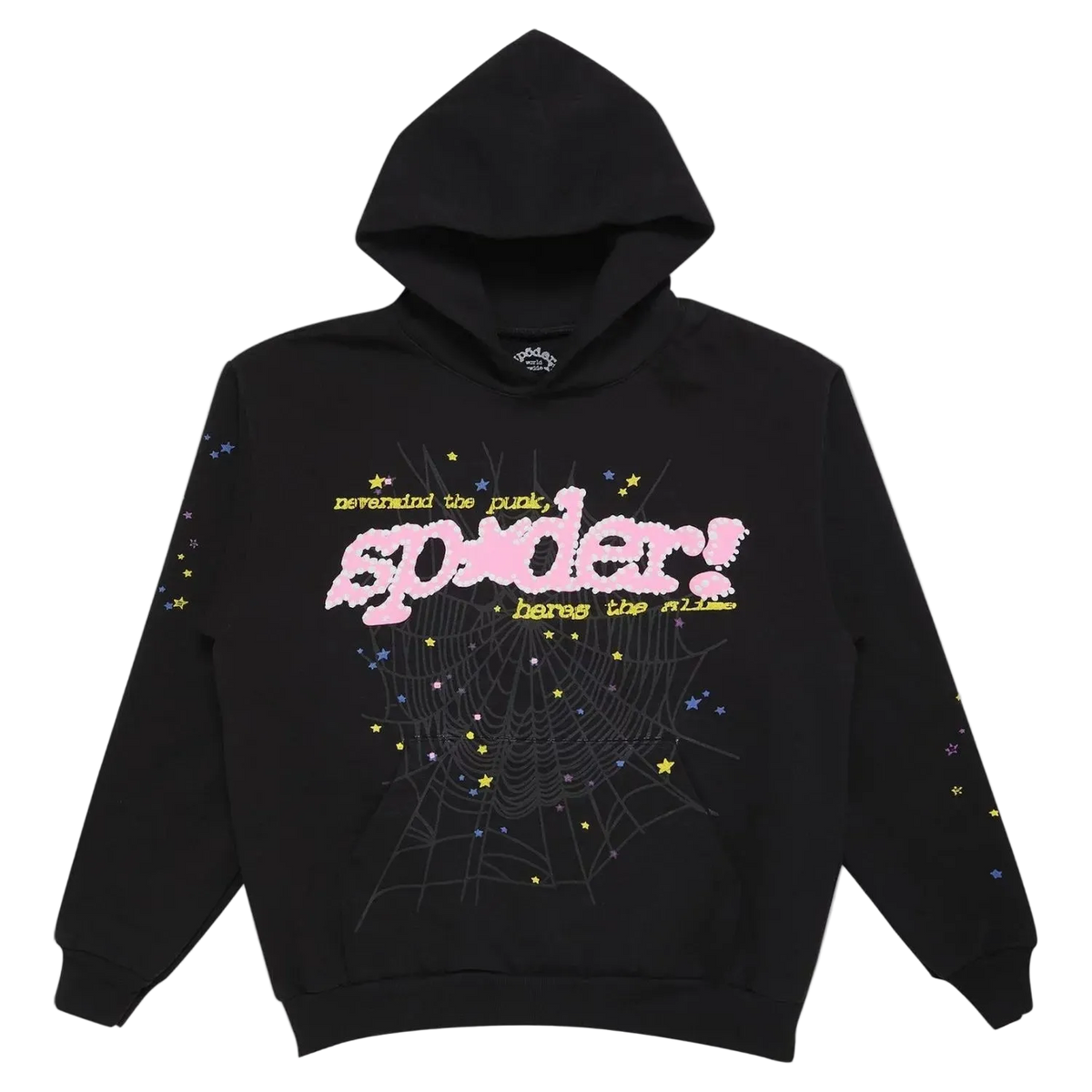 Spider hoodie Black