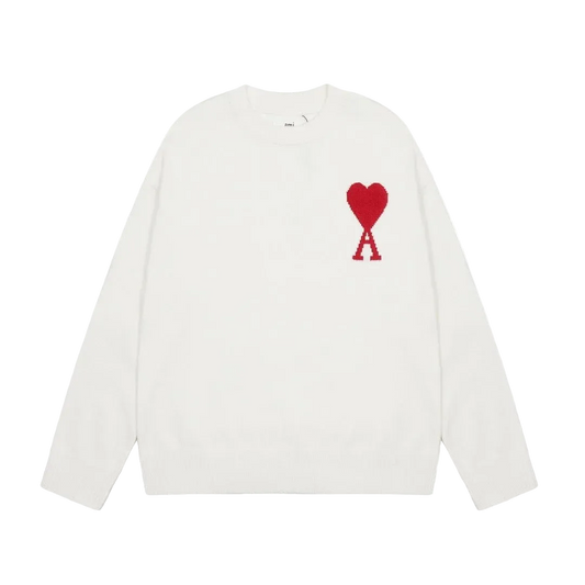 Ami sweater white