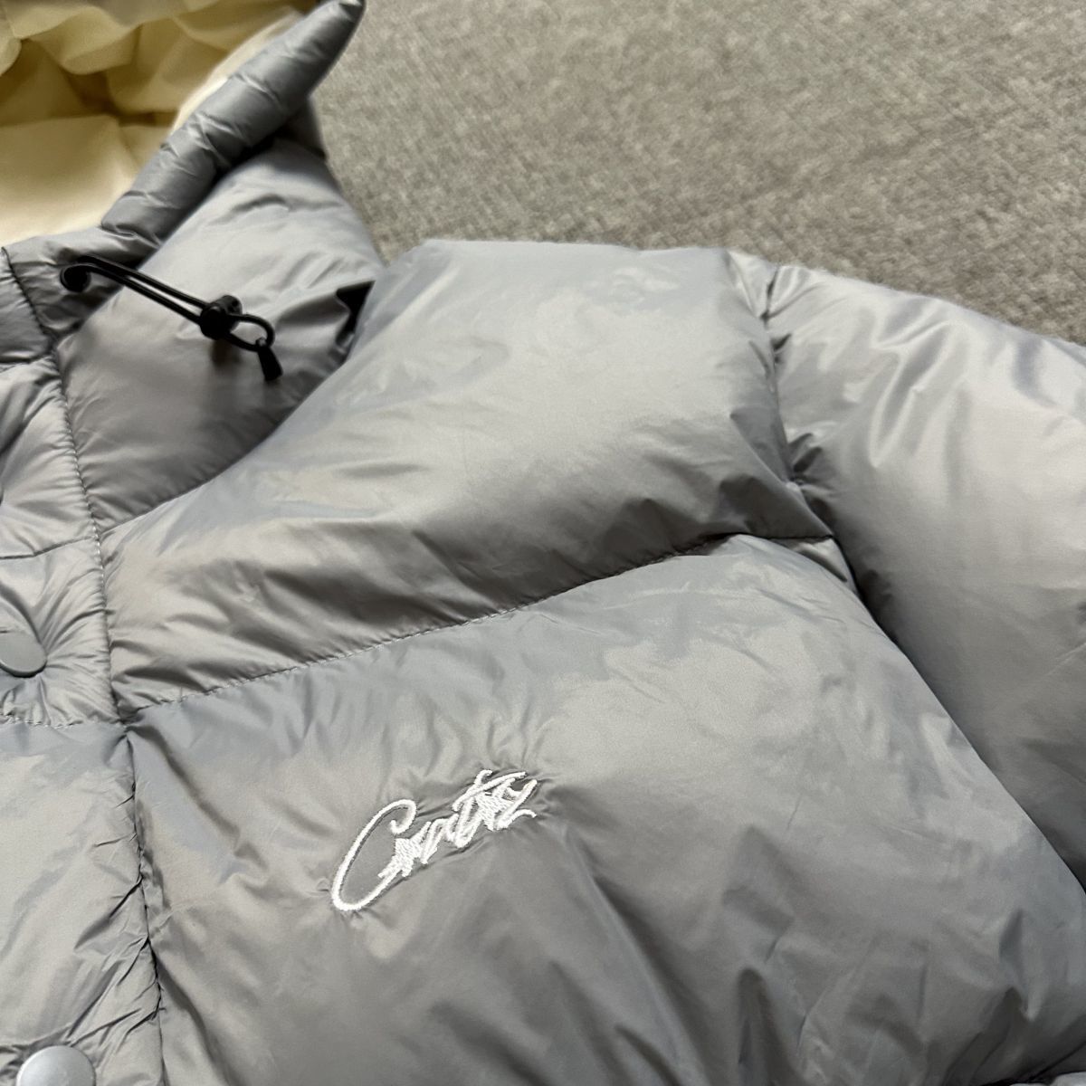 Corteiz puffer grey