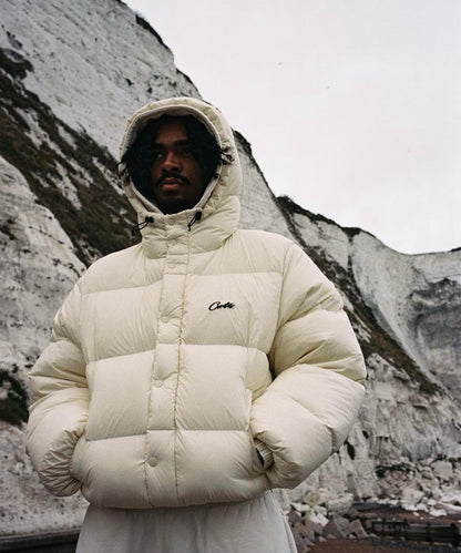 Corteiz puffer white