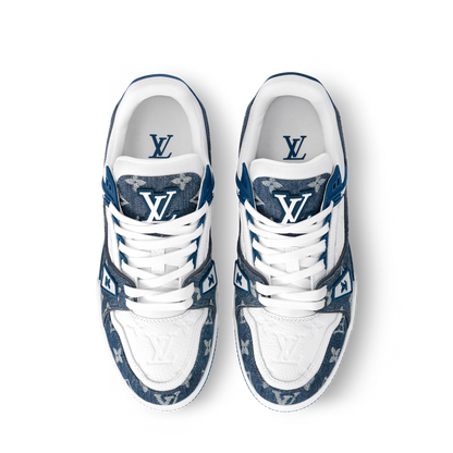 Louis vuitton trainers blue