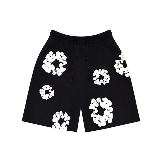 Denim Tears shorts black with white