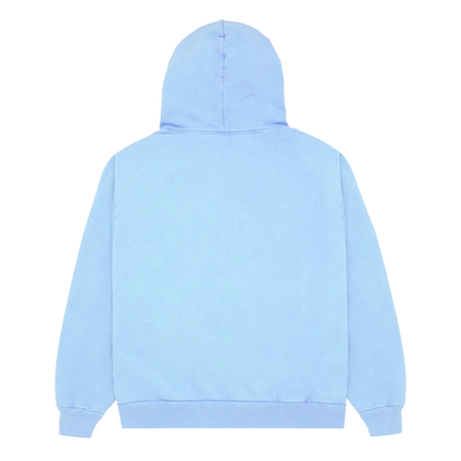 Spider hoodie blue