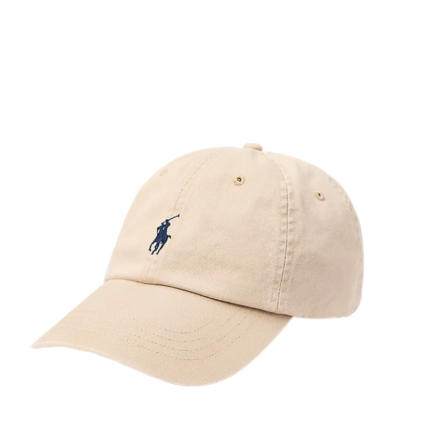 Ralph Lauren cap Nubuck with Relay Blue