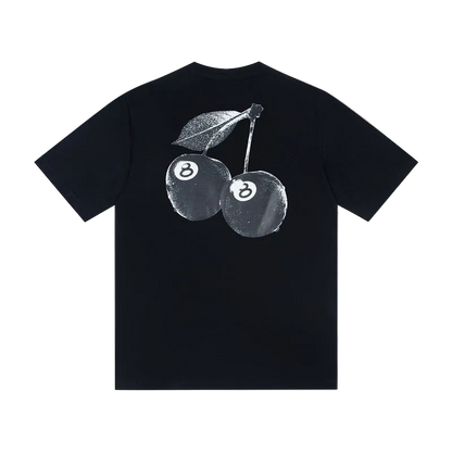 Stüssy cherry T-Shirt black
