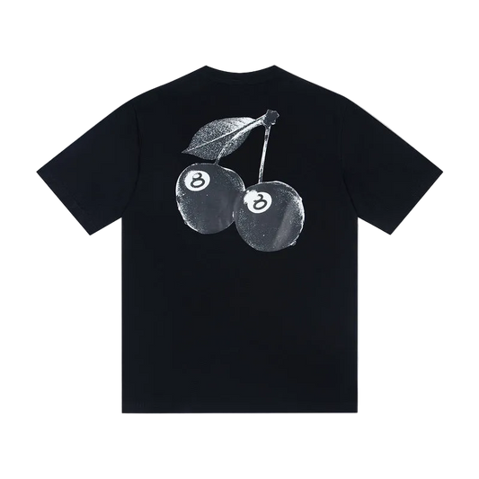 Stüssy cherry T-Shirt black