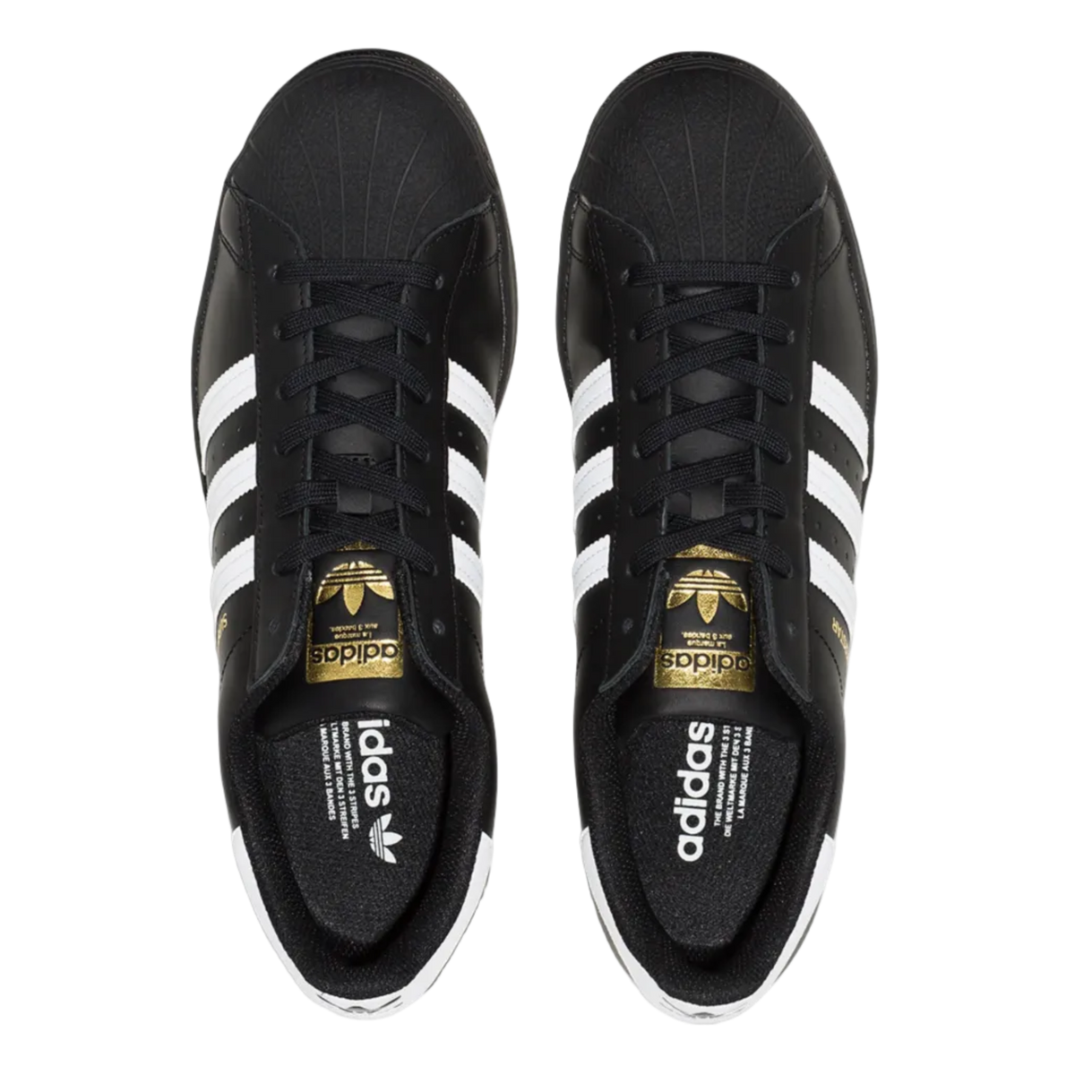 Adidas Superstar shoes black & white