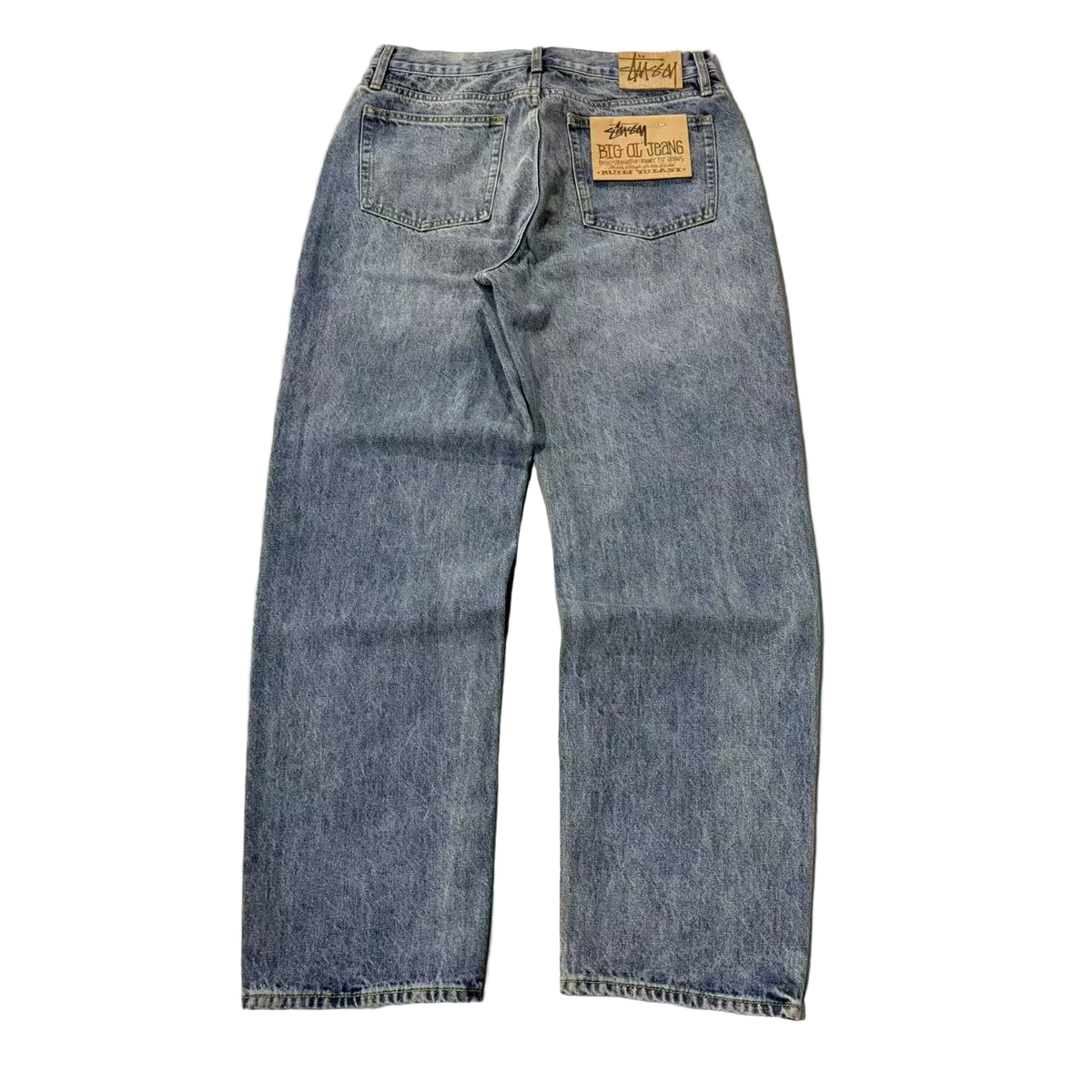 Stüssy Big Ol' Jean denim in a light wash
