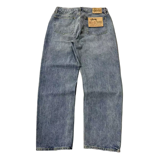 Stüssy Big Ol' Jean denim in a light wash